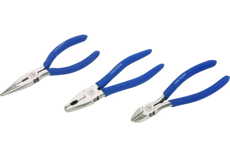 Πένσες Lux 180mm Σετ 3 Τεμαχίων