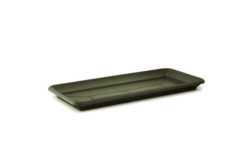 Πιάτο Ζαρντινιέρας Αθηνά 80X38cm Καφέ