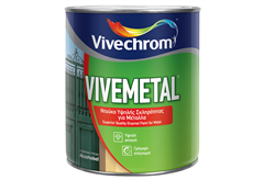 Ντουκόχρωμα Vivechrom Vivemetal Λευκό 0,75L