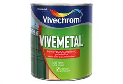 Ντουκόχρωμα Vivechrom Vivemetal Μαύρο 2.5lt