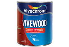 Ριπολίνη Vivechrom Vivewood Mat Λευκό 0,75L