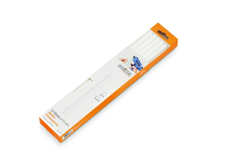 Sticks Θερμόκολλας Steinel 10 Τεμάχια Λευκo