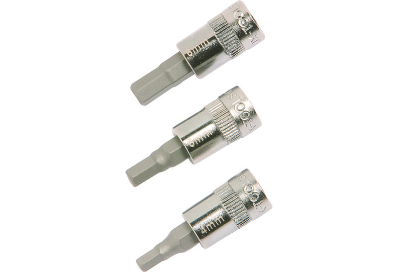 Καρυδάκι Lux Comfort Allen 1/4'', 4-5-6mm