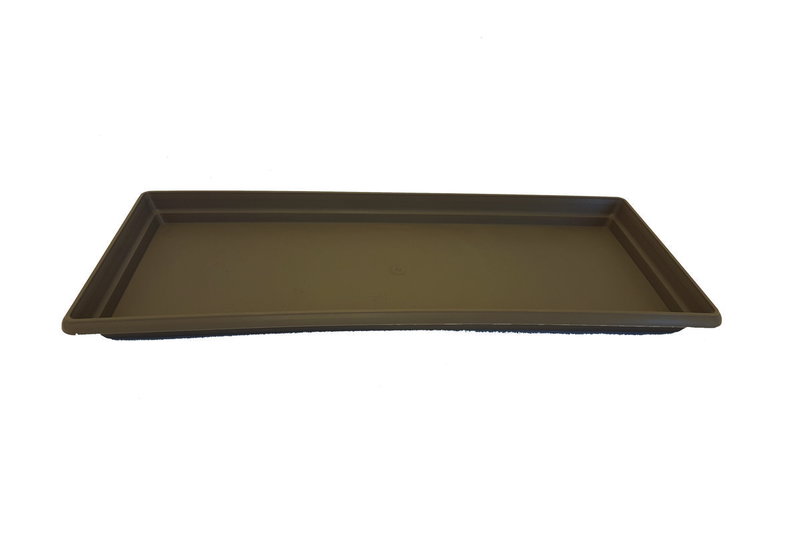 Πιάτο Ζαρντινιέρας Festone 45X15cm Καφέ
