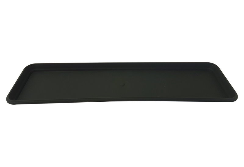 Πιάτο Ζαρντινιέρας 77X17cm Ανθρακί
