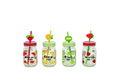 Ποτήρι Νερού Marva Home Fruits 450ml σε 4 Σχέδια