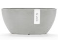 Κασπώ Ecopots Sofia Πλαστικό 13X30X13,5cm Λευκό/Γκρι