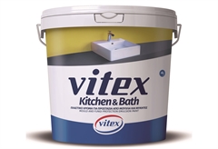 Χρώμα Πλαστικό Vitex Kitchen&Bath Λευκό 9L