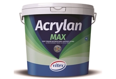 Χρώμα Ακρυλικό Acrylan Max Λευκό 10Lt