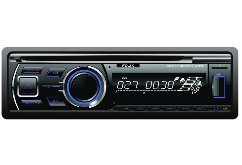 Ράδιο Cd/Dvd/Bt FX-386BT Felix