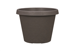 Γλάστρα Nattera Stone Φ30x22cm Taupe