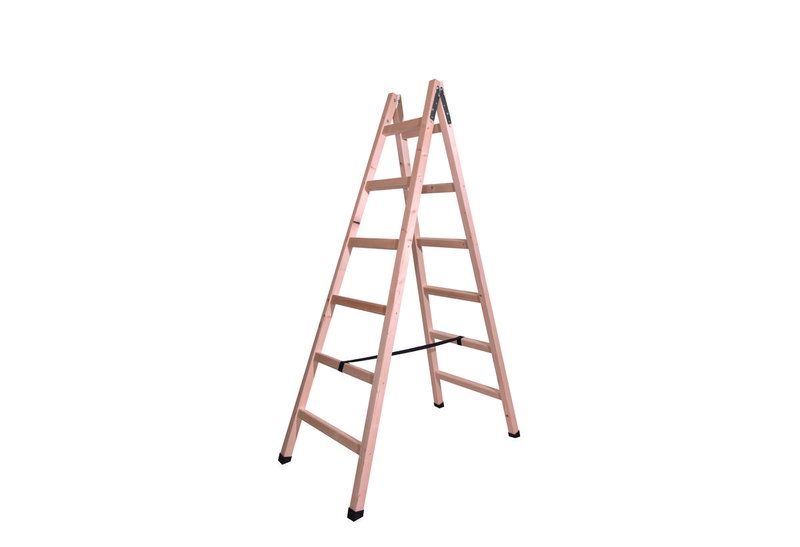 Σκάλα Ξύλινη 2x6 150kg