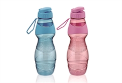 Μπουκάλι Νερού Πλαστικό 600mL σε 2 Αποχρώσεις