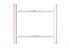 Βάση Σύνδεσης Πλυντηρίου/Στεγνωτηρίου Πτυσσόμενη Roller 00689 Λευκή