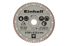 Διαμαντόδισκος Einhell RT-SC 570L Φ.250X25.4mm