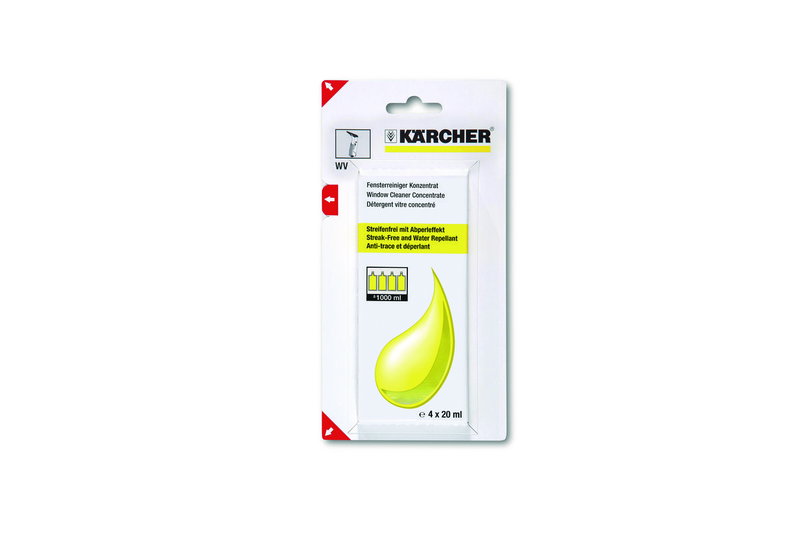 Καθαριστικό Διάλυμα Τζαμιών Karcher 4 Τεμάχια