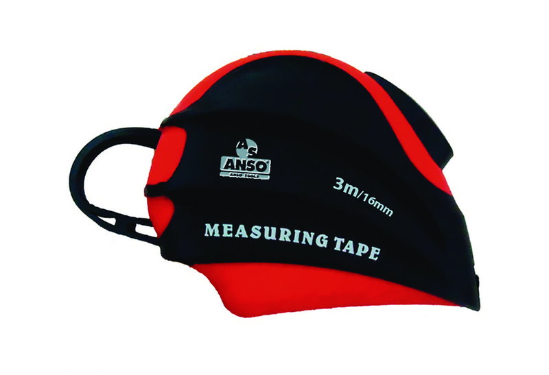Μετροταινία Anso με Αυτόματο Stopper 3X16mm