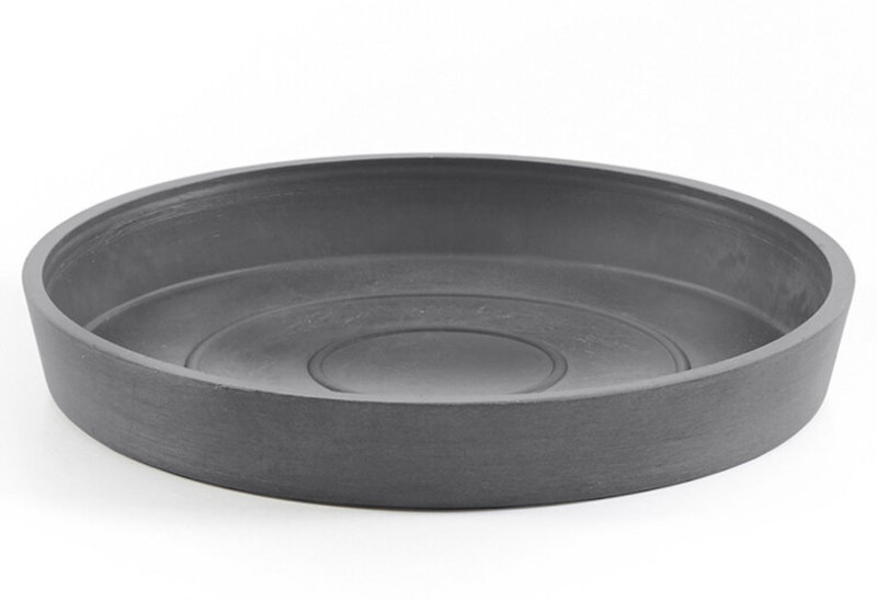 Πιάτο Γλάστρας Ecopots Amsterdam Φ21x3cm Γκρι