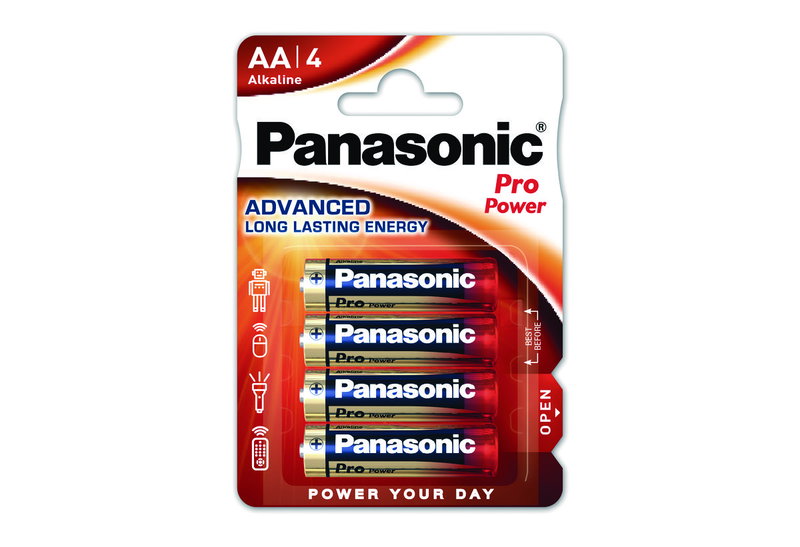 Μπαταρία Αλκαλική AA Panasonic Pro Power 4 Τεμάχια