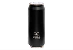 Ποτήρι Θερμός Estia Home Art Save the Aegean 500ml Black Matte