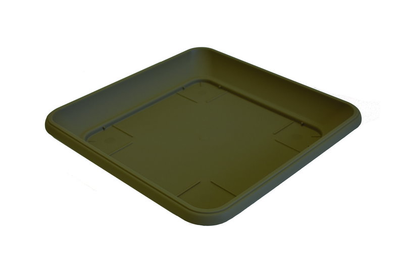 Πιάτο Γλάστρας Plastona 36X36cm Καφέ