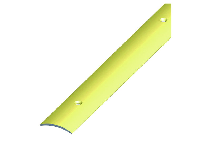 Προφίλ Ένωσης Δαπέδου Alfer 100x3cm Χρυσό Καμπυλωτό