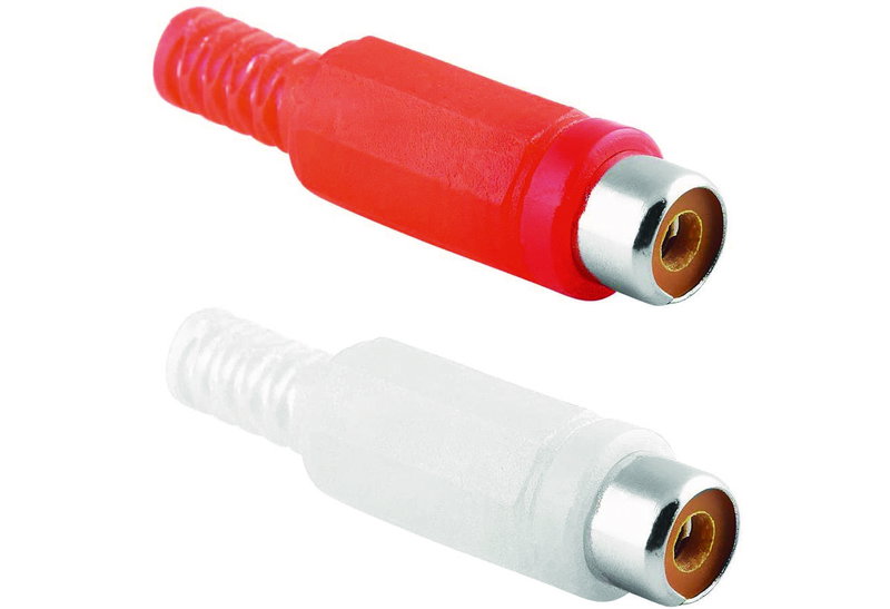 2 Rca Θηλυκά Πλαστικά