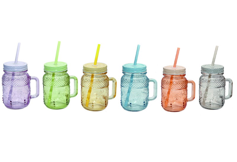 Ποτήρι Νερού Marva Home 450ml σε Διάφορες Αποχρώσεις
