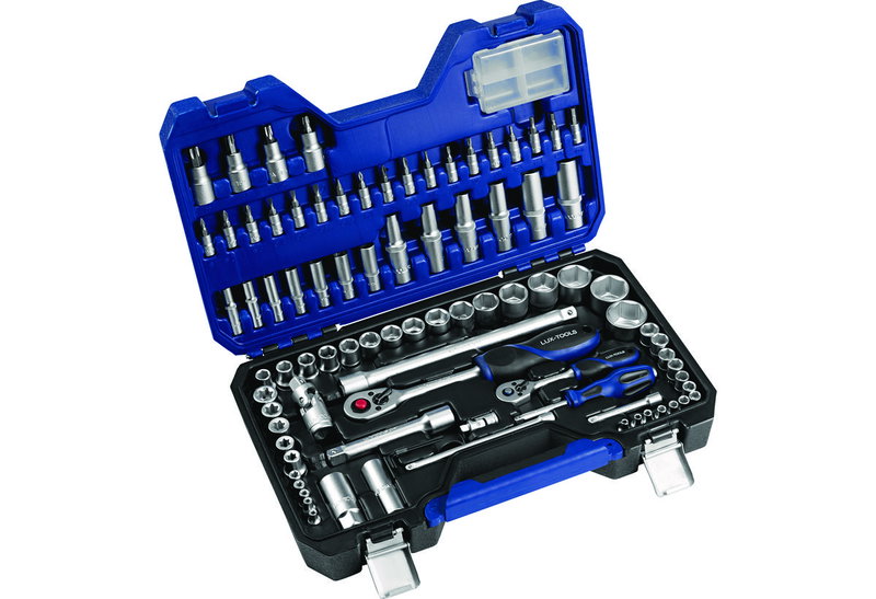 Σετ Καρυδάκια Lux Comfort 1/2'' -1/4'' Σετ 89 Τεμάχια