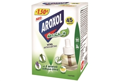 Εντομοαπωθητικό Υγρό Aroxol Natural Four για 45 Νύχτες