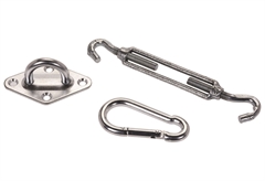 Αξεσουάρ Στήριξης για Πανί Σκίασης 3 Τεμάχια