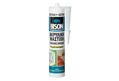 Μαστίχη Ακρυλική Bison 300ml Λευκή