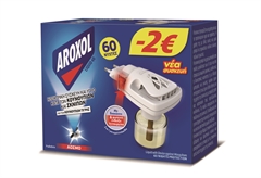 Εντομοαπωθητικό Υγρό Aroxol και με Συσκευή για 60 Νύχτες