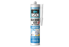 Σφραγιστικό Σιλικόνης Bison Sanitary 280ml Διάφανο