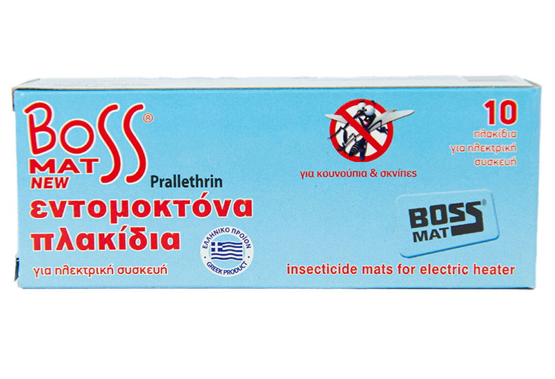 Εντομοαπωθητικά Πλακίδια Boss 10 Τεμαχίων