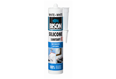 Σφραγιστικό Σιλικόνης Bison Sanitary 280ml Λευκό