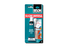 Σφραγιστικό Σιλικόνης Bison Universal 60ml Λευκό