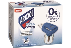Εντομοαπωθητικό Υγρό Aroxol Pure&Strong και με Συσκευή
