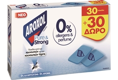 Εντομοαπωθητικές Ταμπλέτες Aroxol Mat 30+30 Δώρο