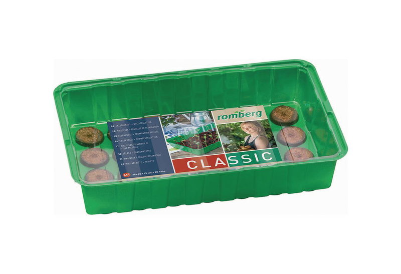 Θερμοκήπιο Μ33xΠ22xΥ13cm με 28 Pellets Κοκοφοίνικα