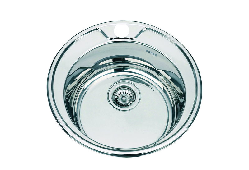 Νεροχύτης Inter Ceramic Alpaca Φ49cm Inox