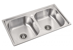 Νεροχύτης Inter Ceramic Alpaca 76x41cm Inox