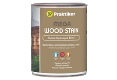 Βερνίκι Ξύλου Praktiker Mega Wood Stain Καρυδιά 750ml