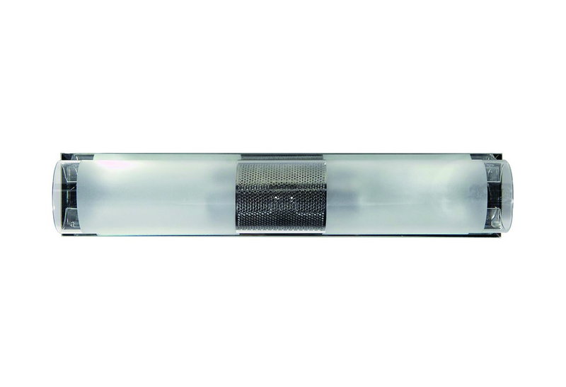 Απλίκα Μπάνιου 2Φ Γυαλί Πυρέξ Νίκελ Ε14 40W