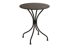 Τραπέζι Μεταλλικό Μαύρο Φ60ΧΥ72cm