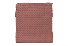 Κουβέρτα Πικέ Waffle 240X220cm Ροζ