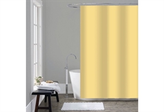 Κουρτίνα Μπάνιου Υφασμάτινη Cyclops Yellow 180x180cm