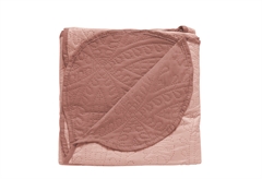 Κουβερλί Μονό Easy Home Primavera Ροζ 220x160cm 2 Όψεων