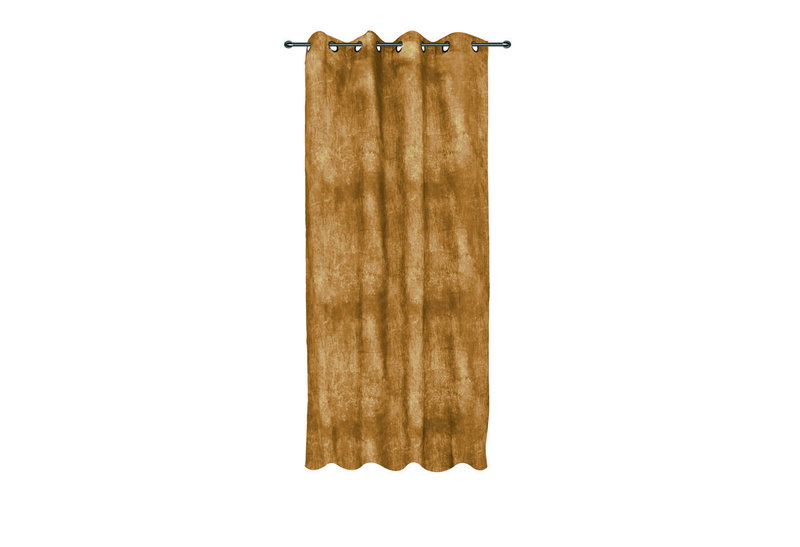 Κουρτίνα Easy Home Belmez 260x140cm Μπεζ με Τρουκς