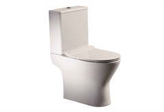 Σετ Λεκάνης Tema Rimless Οριζόντιας Αποχέτευσης